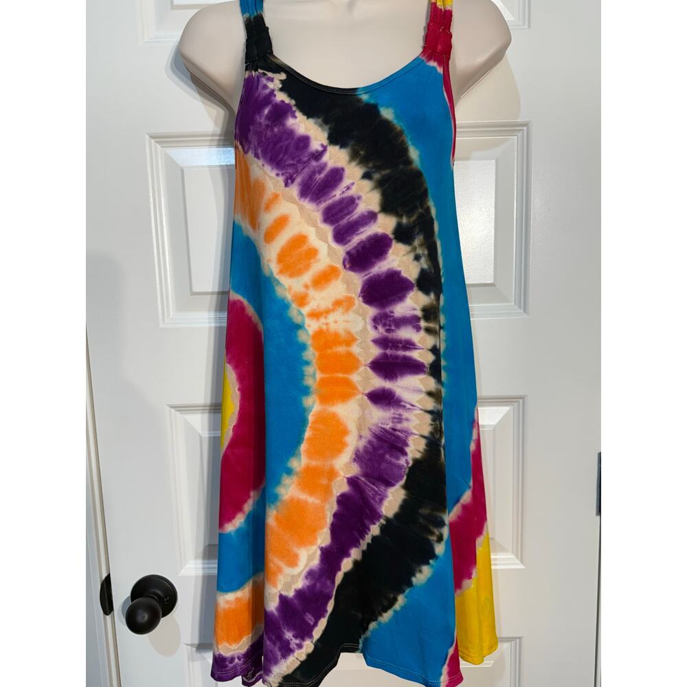 Kamana Tie-Dye Tunic / Slip Dress, Women's Size S
